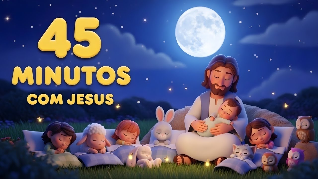 45 Minutos de Paz e Soninho | Música Infantil Animada | Música de Ninar Bebê Dormir e Acalmar