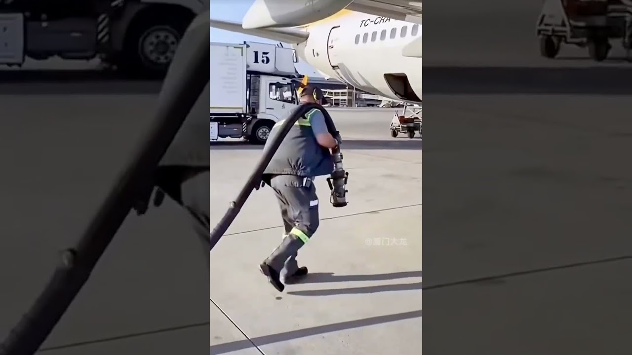 Hey You Want To Know How They Refuel A Boeing 737 Plane Refueling Boeing737