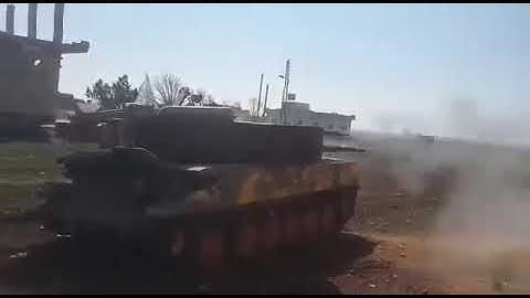 Syrian ZSU-23-4 Shilka insane rate of fire