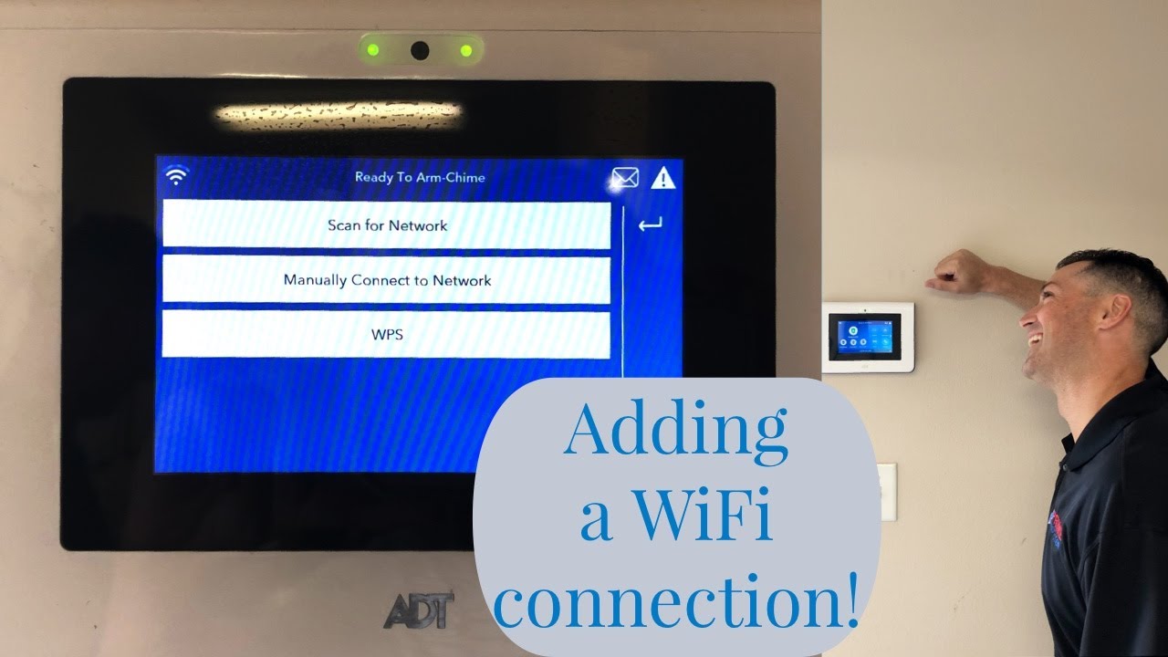 how to change adt wifi network?