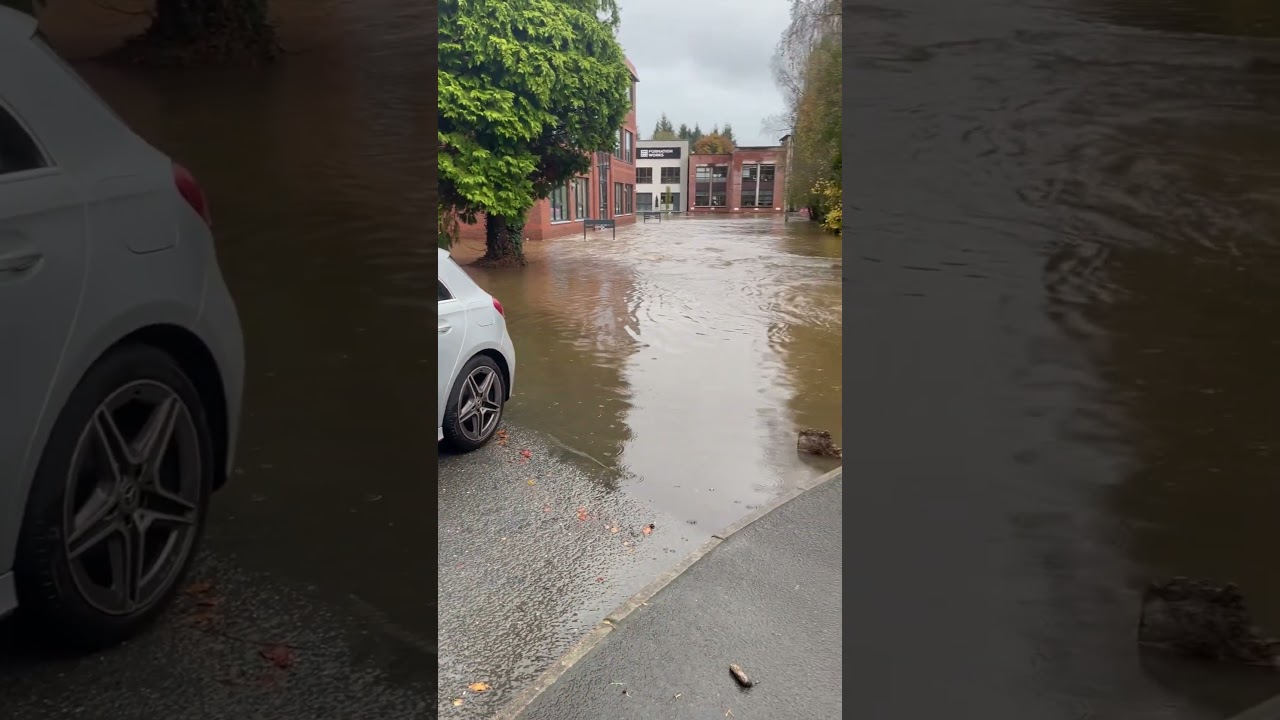 Flood at new forge Belfast 1/11/23