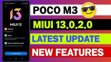 Poco M3 Miui 13 Android 12 Update | Poco M3 Miui 13.0.2.0 Update In India | Android 12 Miui 13