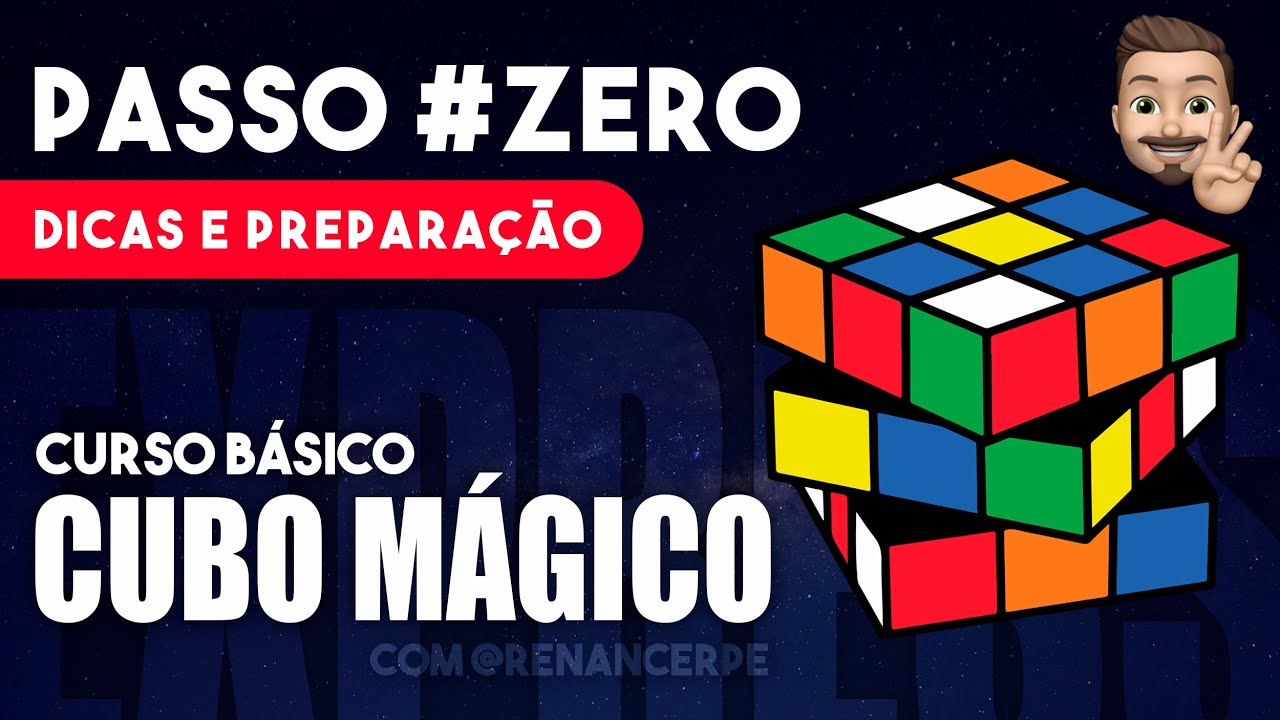 Como MONTAR o CUBO MÁGICO - PASSO 7 (Meios da última camada) 