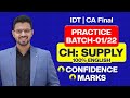 Day 1 - ENGLISH Practice Batch - CA Final IDT | Jan'26 Exam | CA Siddhesh Valimbe