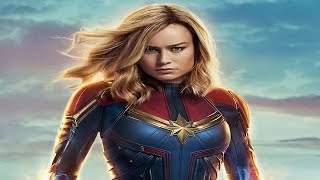 Captain Marvel Powers Pilot and Fighting Skills Compilation