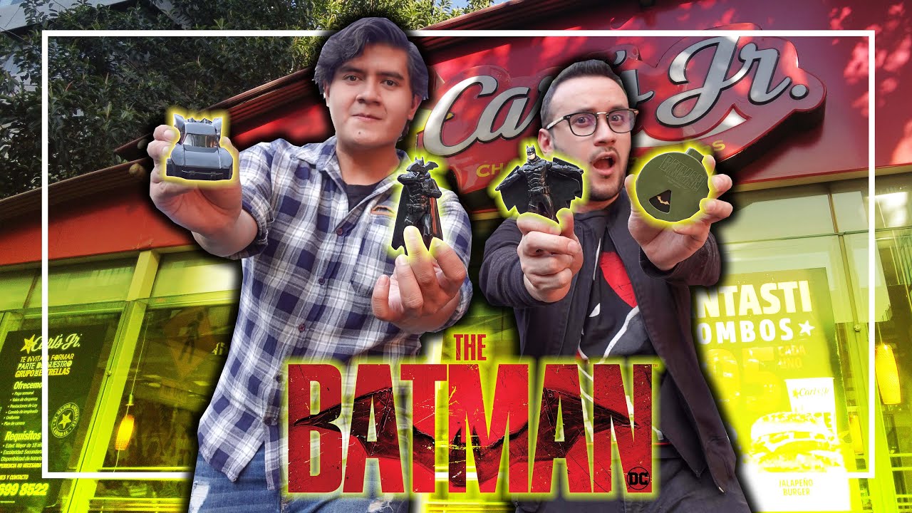Buscando los Juguetes de THE BATMAN de Carl's Jr - Parte 1 Ft @Geezuz González ???? | El tio pixel