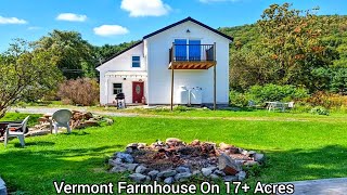Vermont Farmhouse On 17+ Acres | VT Real Estate | Steady Rental Incomes | Weekend Feasts