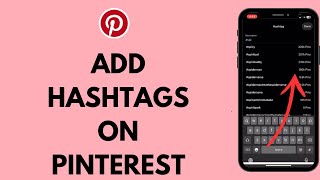 How to Add Hashtags on Pinterest (2024)