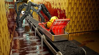 Extreme Conveyor In The Backrooms - Found Footage