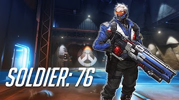 Overwatch : Origins Edition Soldier 76 Quick Play 20-0 Kill Streak