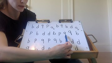 b d p 9 q Reversals Reading Activity - Discriminating Orientation