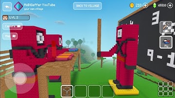 Block Craft 3D: Building Simulator Games For Free Gameplay#2114 (iOS & Android) | Squid 🦑 Class