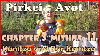 Pirkei Avot | Chapter 3 Mishna 11 | Judaism for Kids | The story of Kamtza and Bar Kamtza