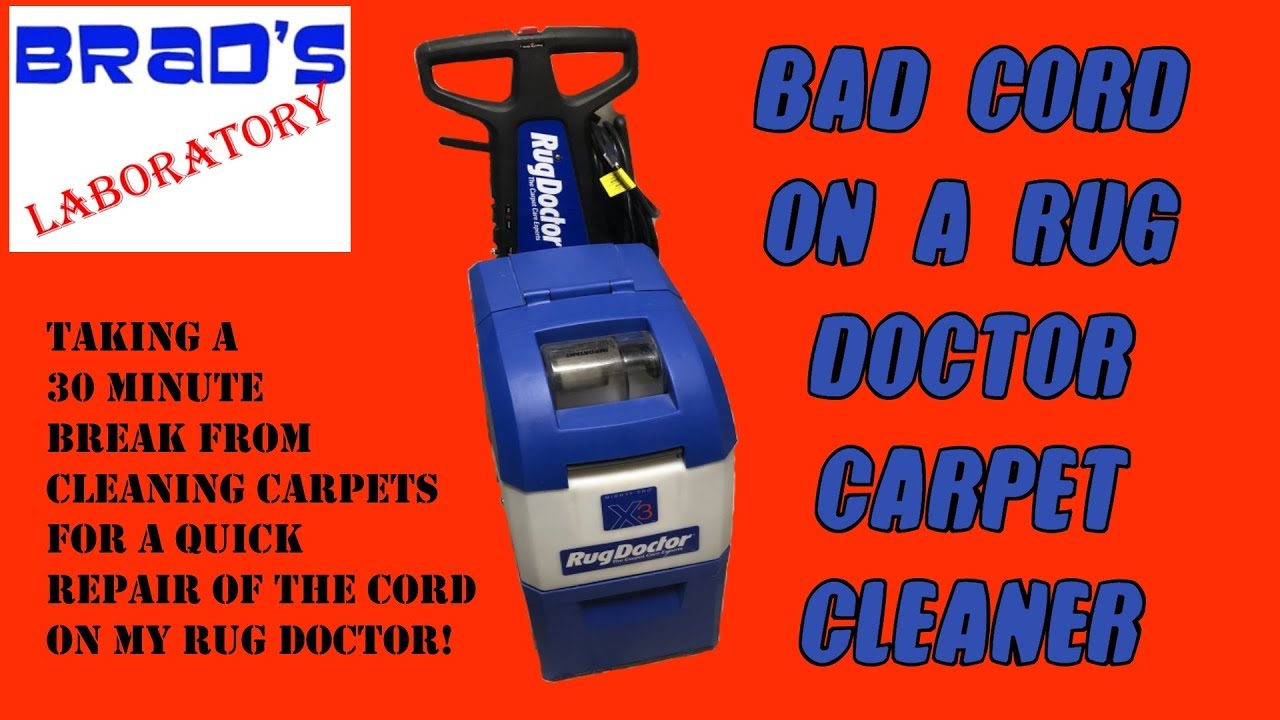 Rug Doctor Repair - YouTube