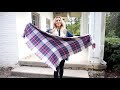 4 Ways to Wear a Blanket Scarf