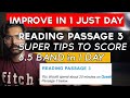 Latest 2025 IELTS reading tips for passage 3 - both academic and gt