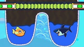 Hard Level Never Miss / Save the fish pull the pin gameplay / Satisfying mobile games / ASMR Sounds screenshot 1