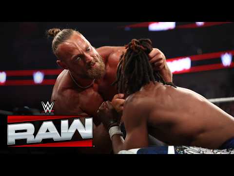 Big Cass ataca a Je'Von Evans en su regreso a WWE