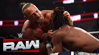 Big Cass makes BIG RETURN, takes out Je'Von Evans: Raw highlights, Aug. 3, 2026