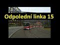 Prague Tram Driver's View #4: Afternoon Line 15