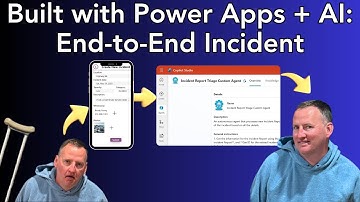 Incident Report Example - Power Apps and Copilot Studio