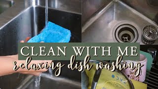 Clean With Me: Relaxing Dish Washing | ASMR Cleaning Motivation