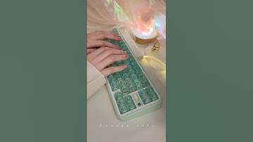 jade keyboard 🫧 perfect for summer