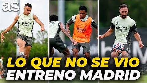 LO QUE NO SE VIO del ENTRENAMIENTO REAL MADRID: MBAPPÉ, a punto, CARVAJAL... | MUNDIAL DE CLUBES