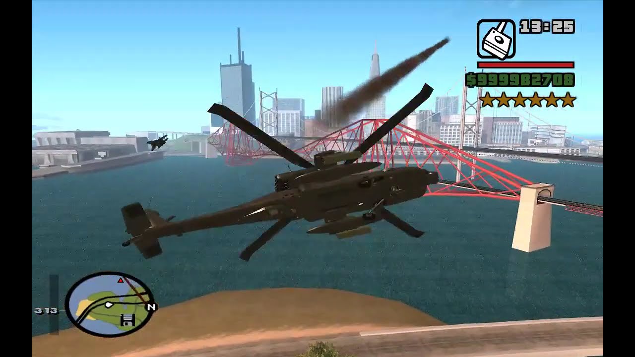 Extreme wanted Level gta sa