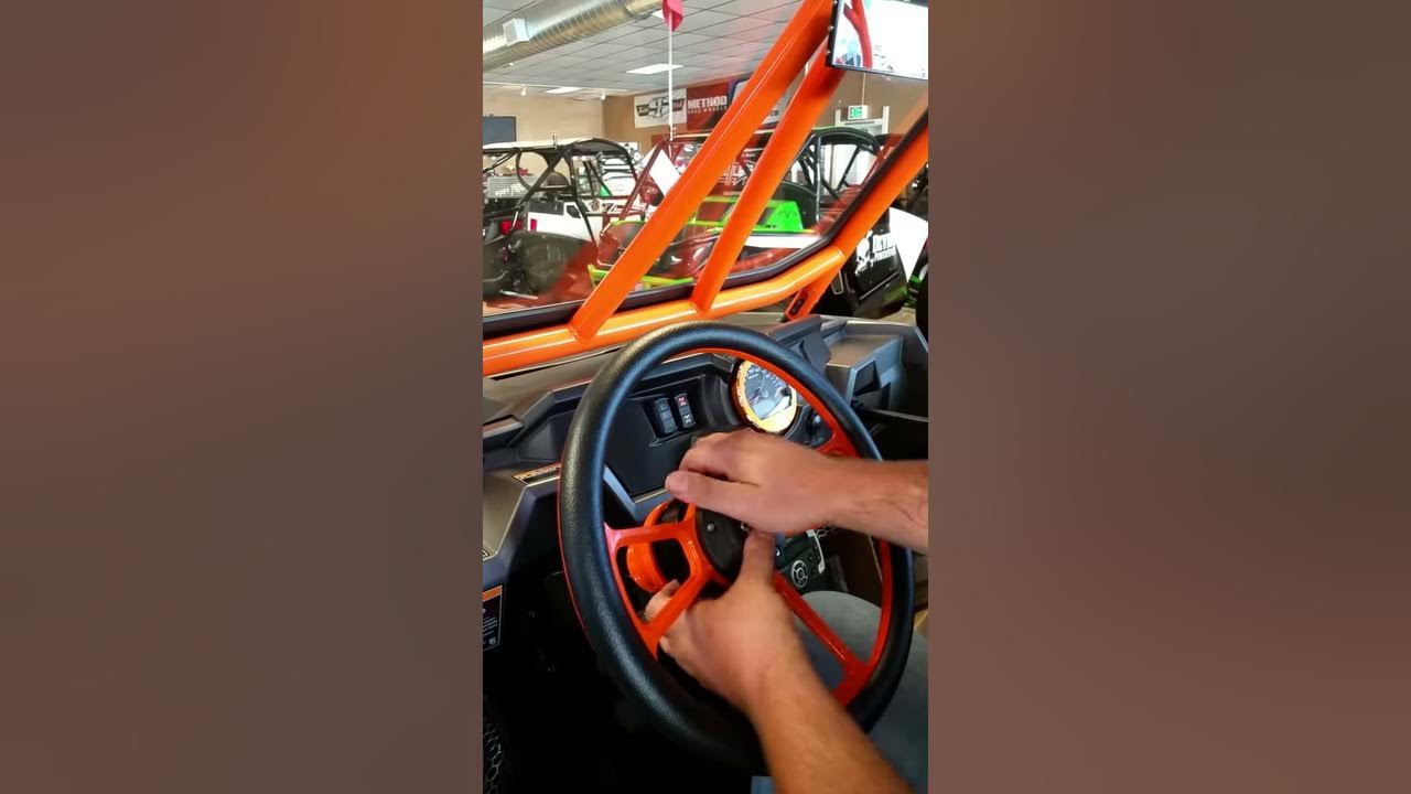 Rzr porn steering wheel with quick disconnect YouTube