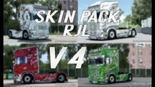 Skin Pack V4 Scania RJL 5-6 Serie