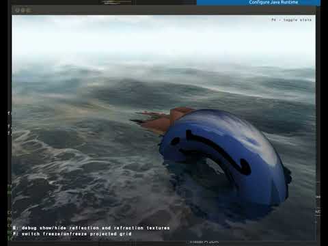 jMonkeyEngine 2 Test: Projected Water