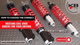 How to Choose the Correct Mustang Coil-over Shocks for Your Driving