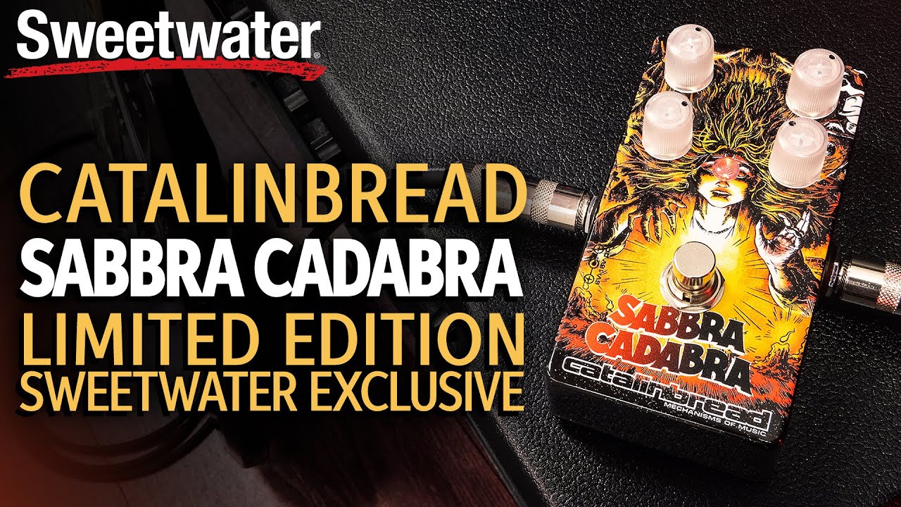 Catalinbread's Amazing New Finish for the Sabbra Cadabra Overdrive