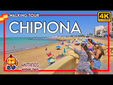 CHIPIONA | 4K UHD Walking Virtual Tour Spain 2023