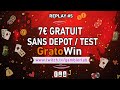 casino bonus sans depot - YouTube