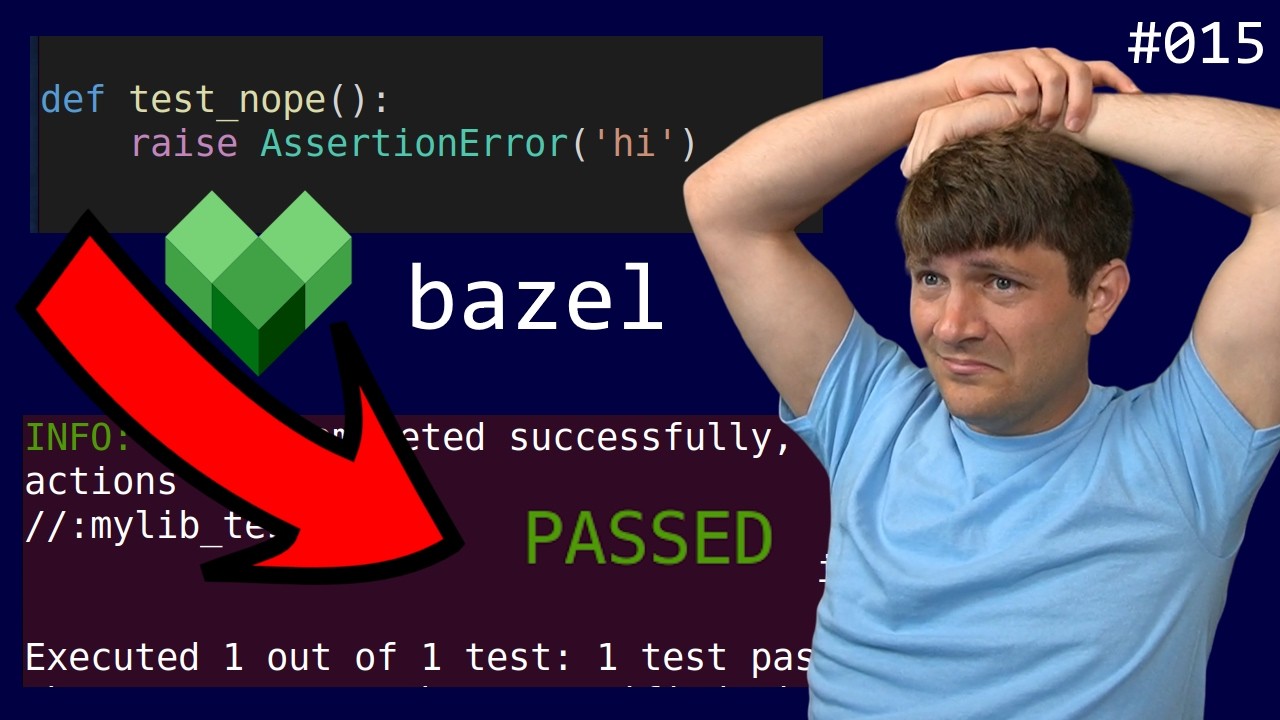 bazel py_test is a landmine (all code sucks) #15