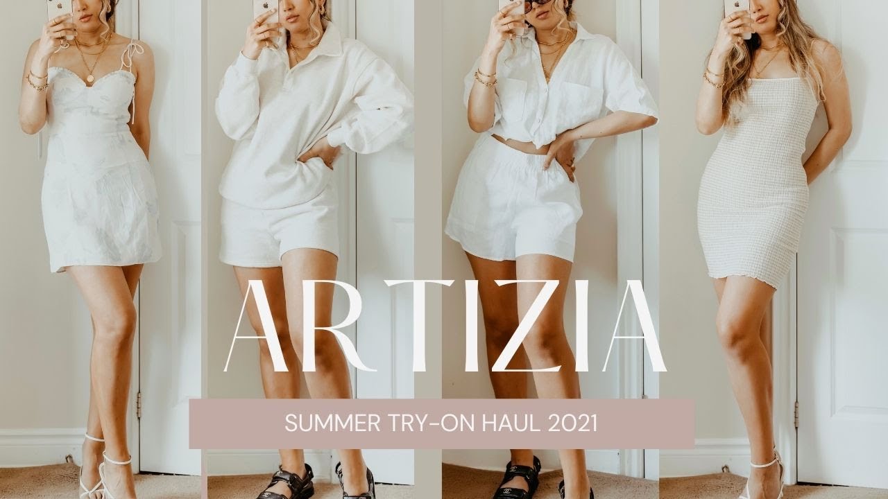 ARITZIA SUMMER TRY-ON HAUL 2021 - YouTube