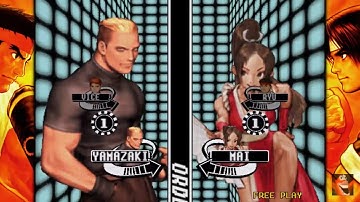 Capcom vs SNK - Yamazaki / Vice arcade mode