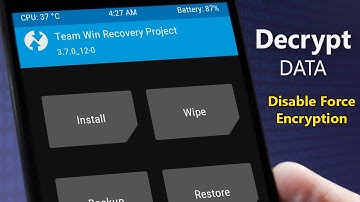 Fix Encryption Problem In Custom ROMS | How To Decrypt Your Phone | Disable Force Encryption.zip