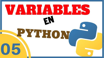 😏  Crear y Nombrar VARIABLES en PYTHON desde Cero ► CURSO ! N° 005
