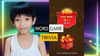 WORD TRIVIA GAME | BEST APPLICATION FOR KIDS | EDUCATIONAL VIDEO screenshot 1