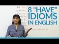 Understanding Idioms with 'Have'