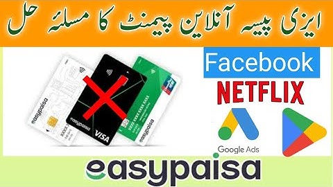 Easypaisa visa debit card online payment international | Easypaisa visa debit card netflix 2024