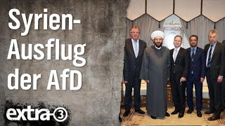 Christian Ehring zum Syrien-Ausflug der AfD