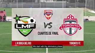 Dino Bontis Toronto FC Academy U13s (CAN) vs. LM Boca Del Rio (MEX) - Concacaf U13s