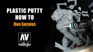 Acrylicos Vallejo PLASTIC PUTTY - HOW TO