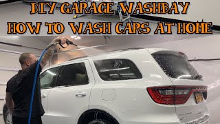 HOW TO WASH CAR INSIDE GARAGE DIY DETAILERS WASHBAY