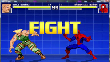 Mugen Guile Custom Beta Vs Opponents