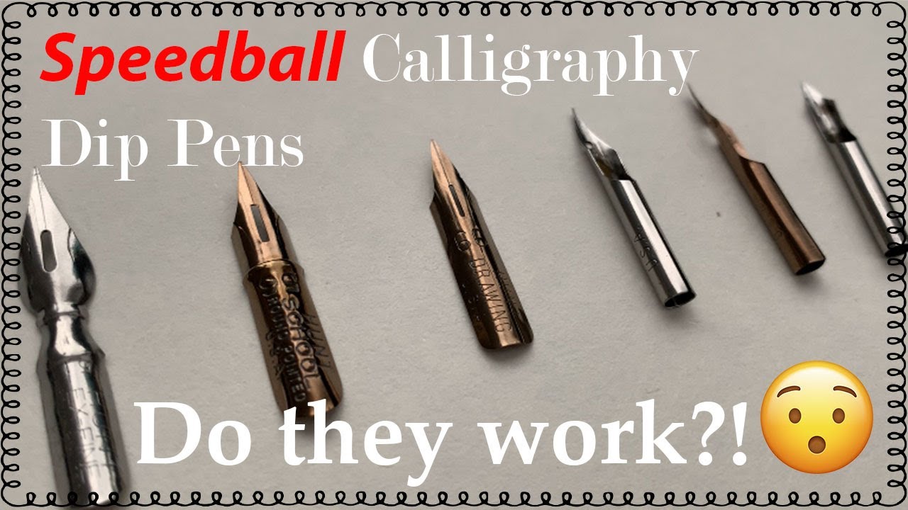 Calligraphy Fountain Pens - Speedball Art